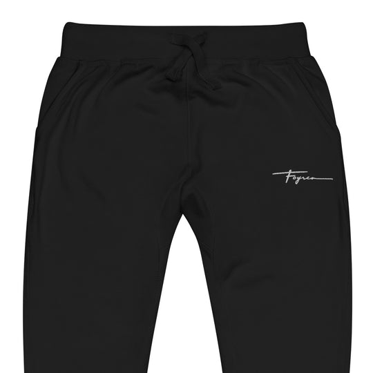 Black Foyren signature unisex sweatpants
