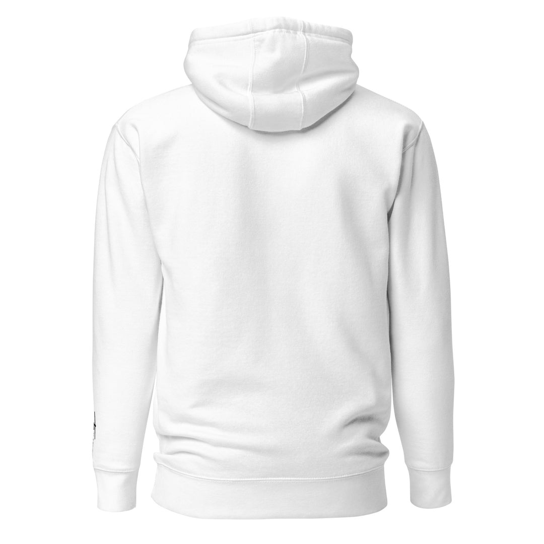 Foyren FYRN embroidered white unisex hoodie